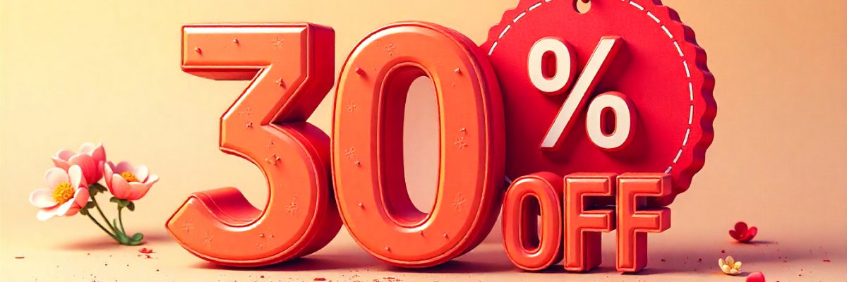 Promotional Offer 30% Discount